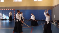 Seminarium Shinkendo pod kierunkiem kyoshi Rolanda Lajosa (2019) Knurów